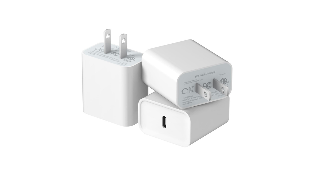 WHITE CHARGING 20W BLOCK USB C