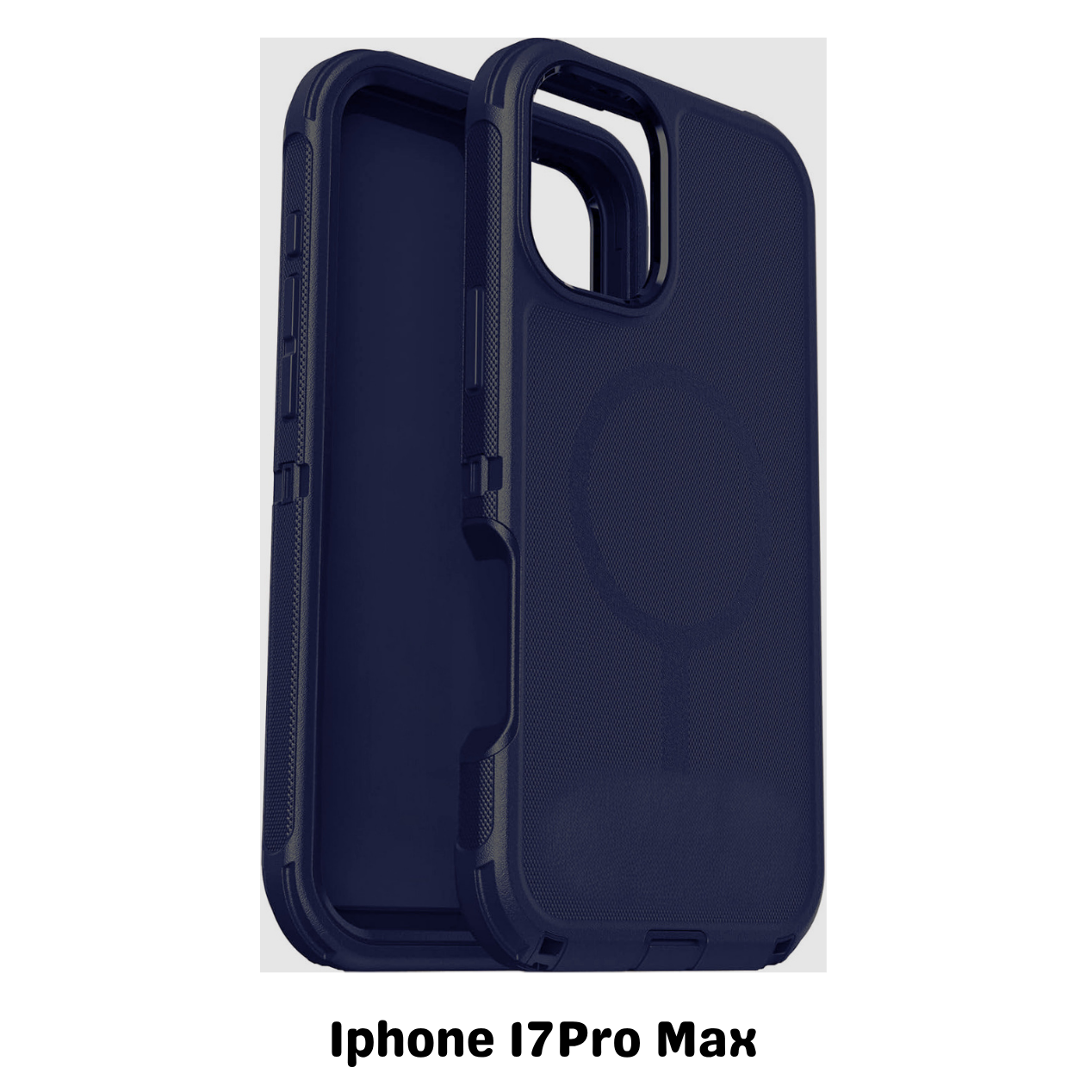 17 PRO MAX DUEL SHELL CASE BLUE